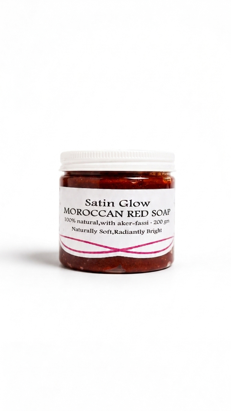 Moroccan Red Soap